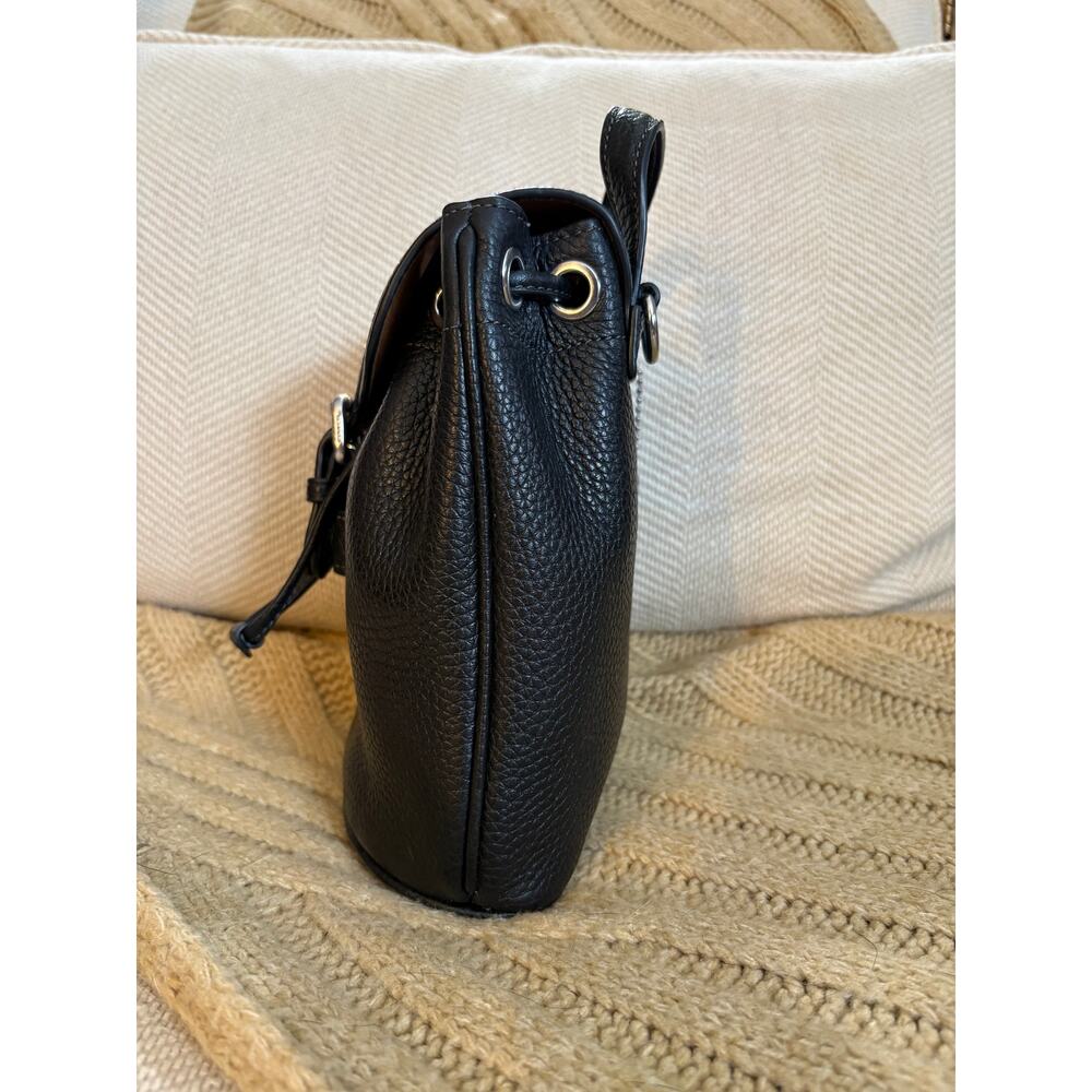 Coach Amelia Convertible Backpack Black Leather CL408 Crossbody/Shoulder - Picture 3 of 11